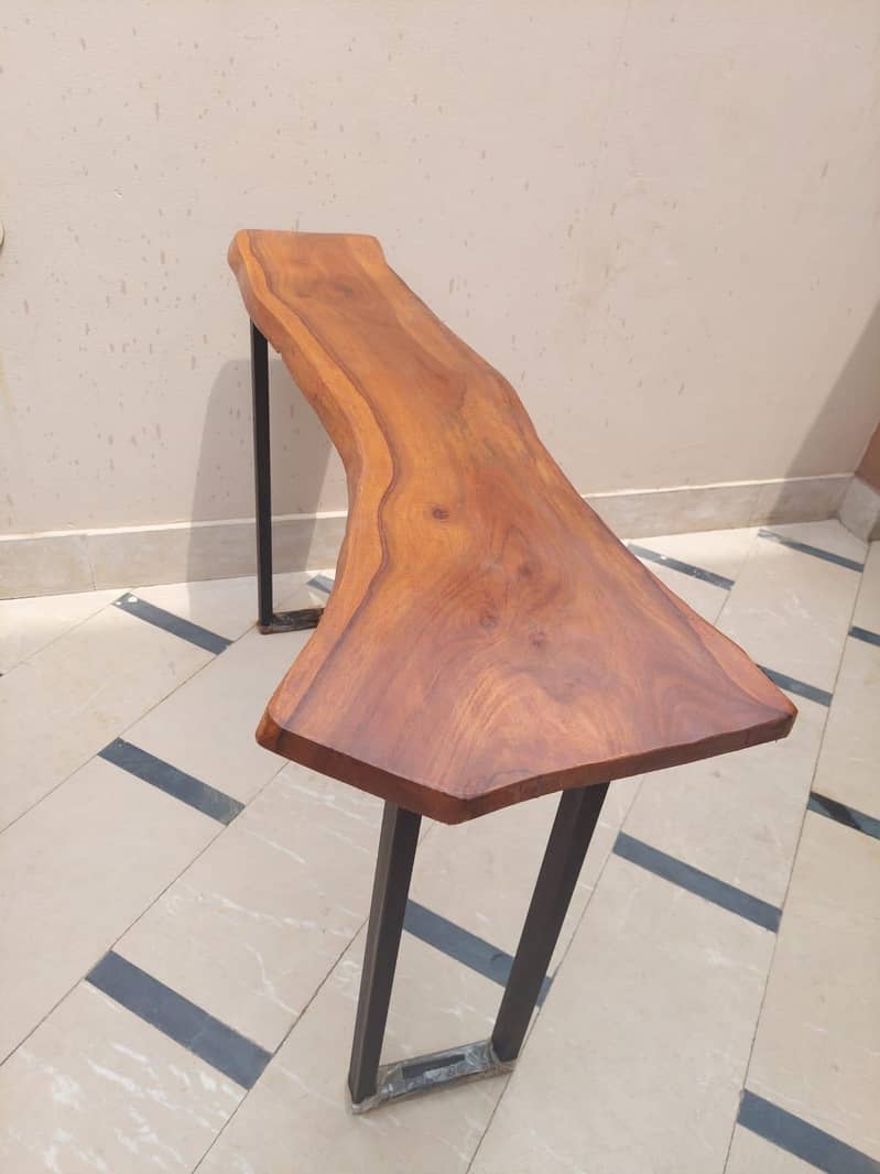 Solid Wood Entryway Table 2