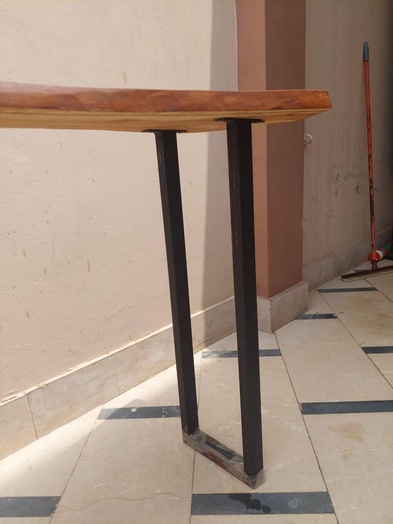 Solid Wood Entryway Table 4