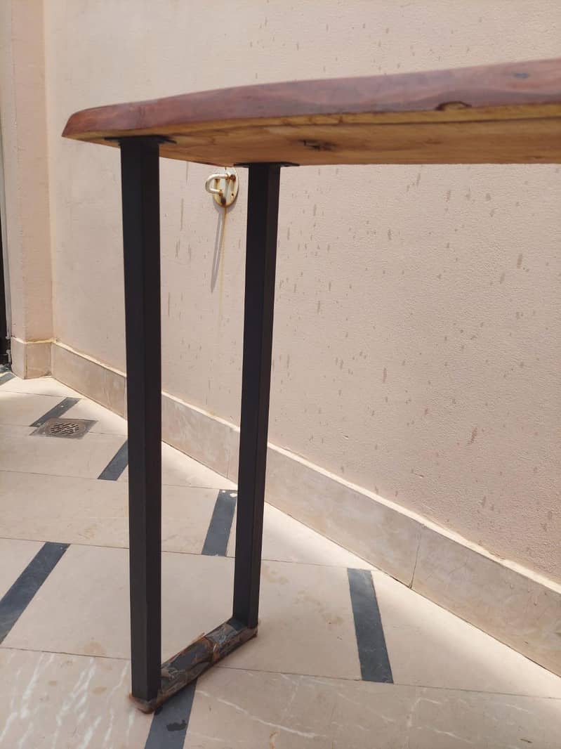 Solid Wood Entryway Table 5