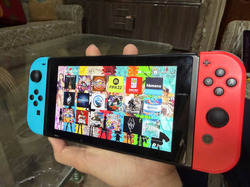 Nintendo Switch V1 jailbroken 3