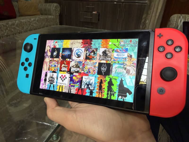 Nintendo Switch V1 jailbroken 6