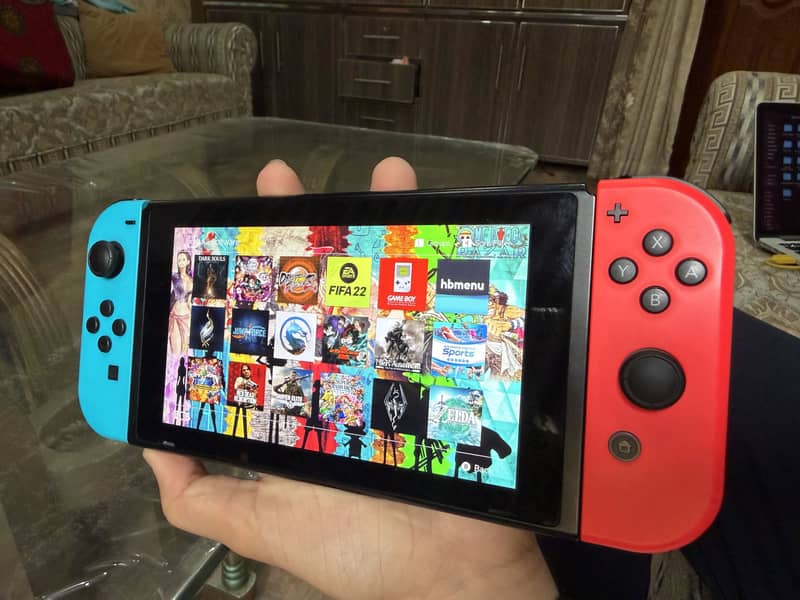 Nintendo Switch V1 jailbroken 7