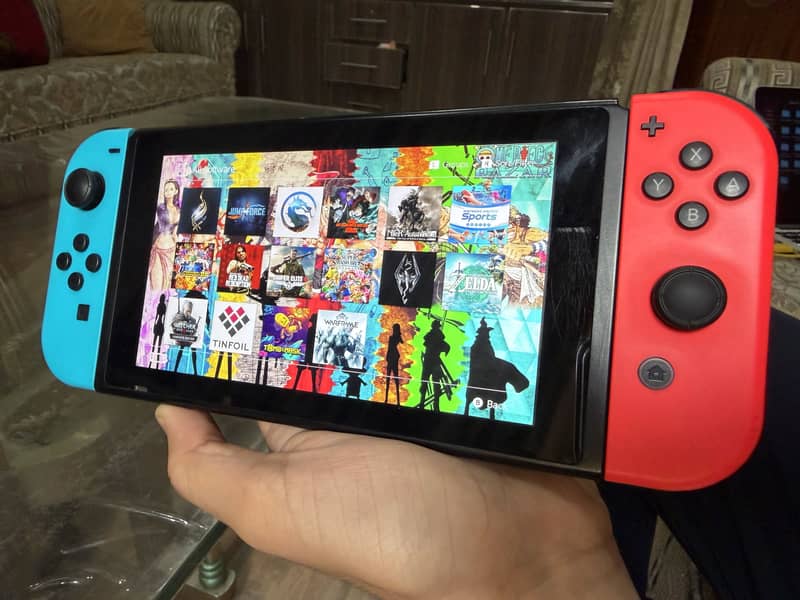 Nintendo Switch V1 jailbroken 9