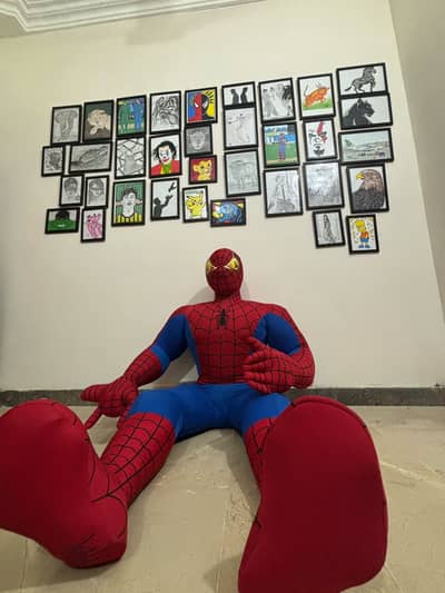 Giant spider man stuff toy