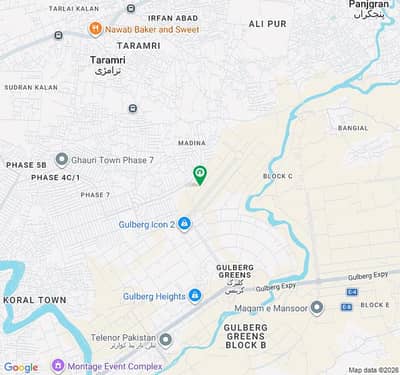 Prime Commercial Plot For Sale IT Hub, Gulberg Greens (14 Marla)