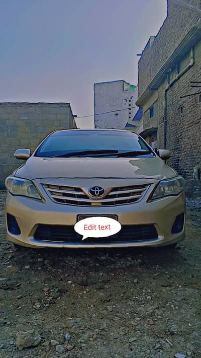 Toyota Corolla GLI 2012
