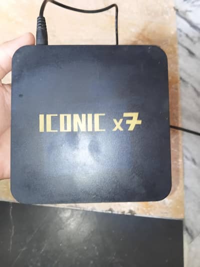 TV box with charger