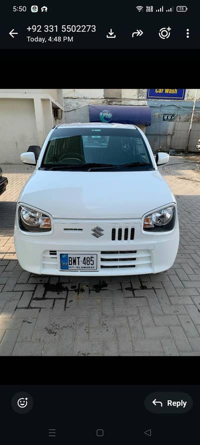 Bank Leased Suzuki Alto vxl ags upgraded