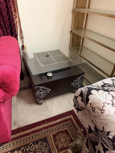6 seater sofa set with table set