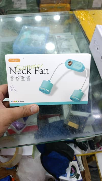 Portable Rechargeable Summer Neck Fan