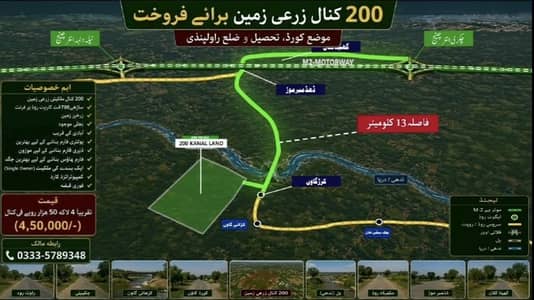 200kanal land for sale in chakri Rawalpindi
