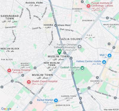16 marla upper portion with separate entrance available for rent in new muslim town near kips school