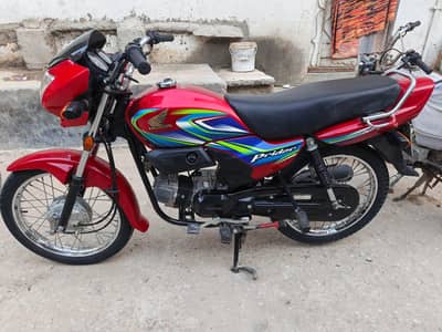 Honda Pridor 100cc 2024 Red Colour