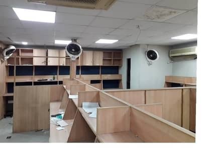 Sami Furnished Area 2200 Square Feet Brand New Corporation Office Available For Rent In Barket Market Garden Town Lahore