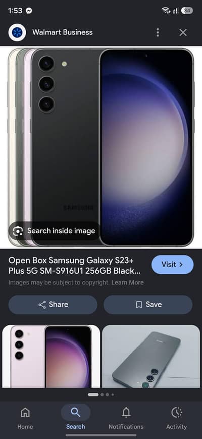 Samsung Mobile S23 Plus