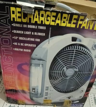 Charging fan with all features