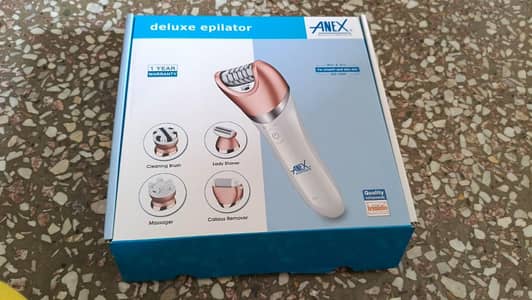 Anex 5 in 1 deluxe epilator model no. AG-7045