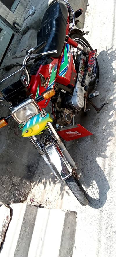TOTAL GENUINE HONDA CD 70 MODEL 2018 ARJENT SEAL