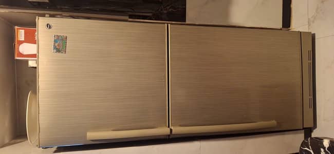 Pel full size grey refrigrator
