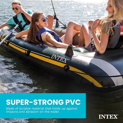 NTEX Seahawk Inflatable Boat Series: Includes Deluxe Aluminum Oars
