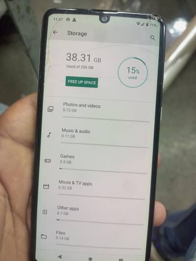 Sharp Aquos Zero 2 pta official approved 8gb 256gb