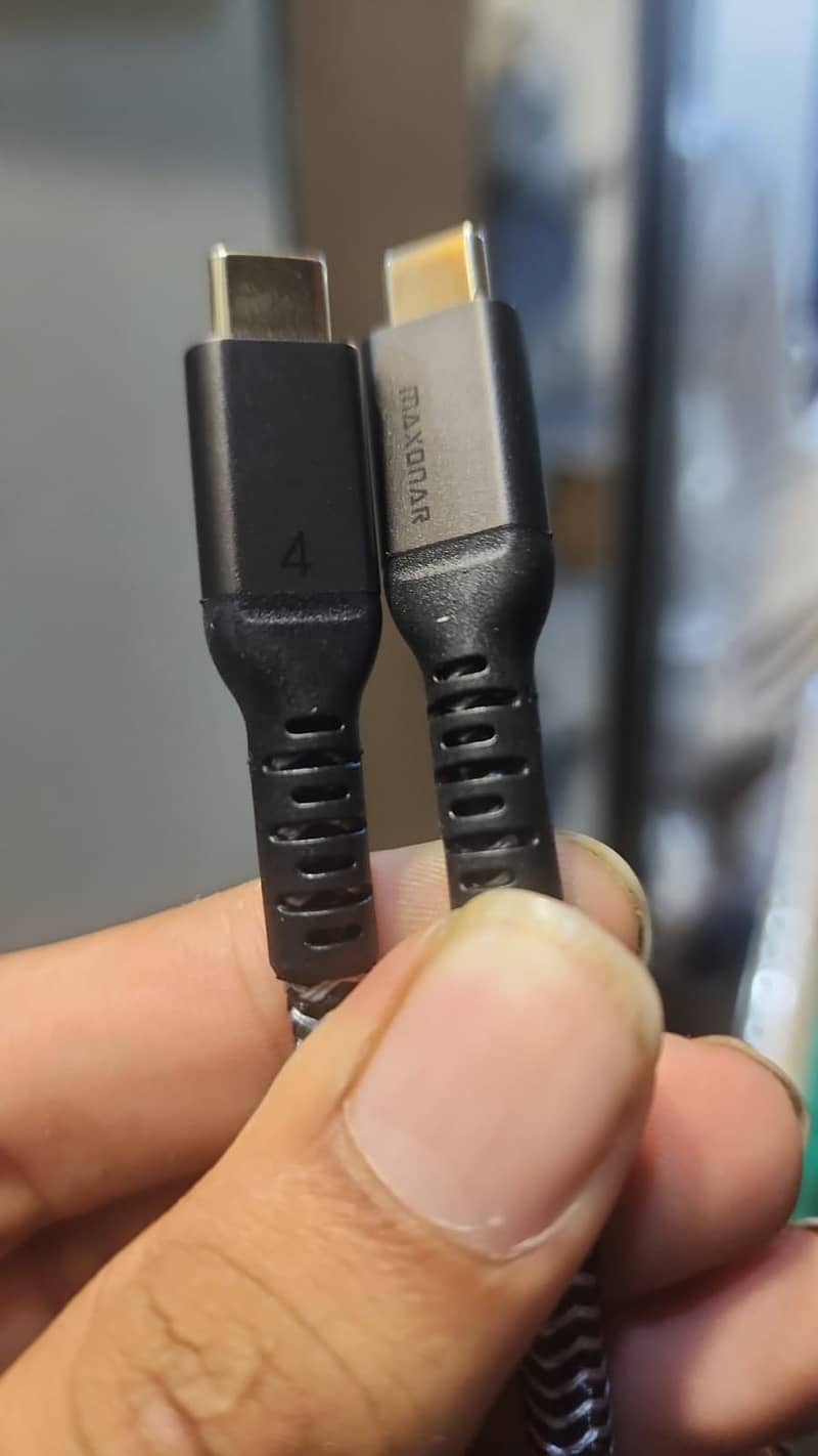 3 meter braided thunderbolt 4 cable 4