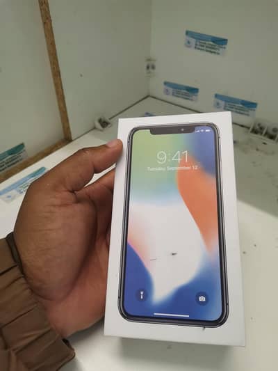 Apple iPhone X 256GB with my WhatsApp number0325/22/61/268