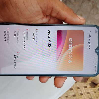 Vivo Y03 available for sell.