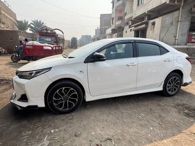 Toyota Altis Grande 2021 black interior