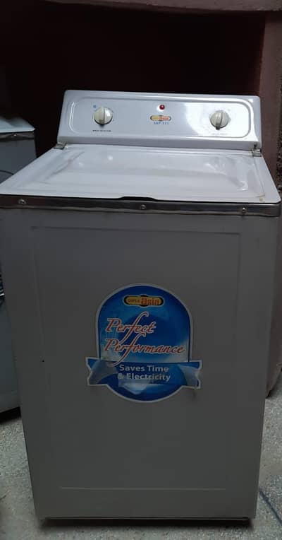 super asia washing machine 10/10 condition