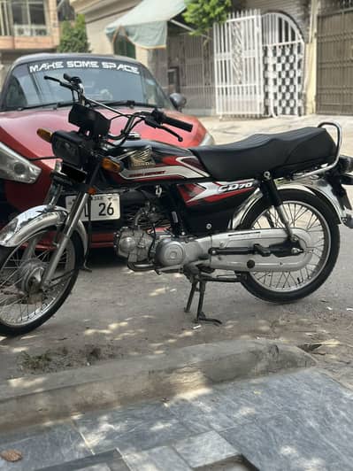 Honda CD70 Lush Condition. Low Mileage