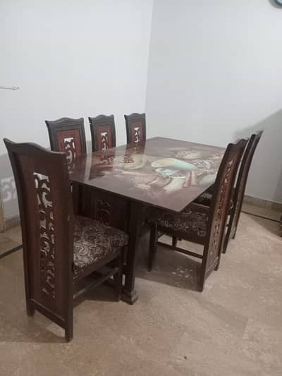 6 chair dining table