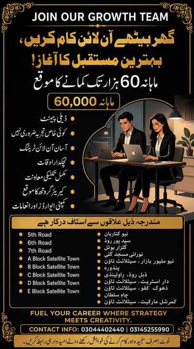 Online Marketing & Sales Expert (Work From Home)