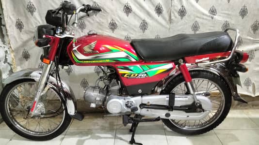 Honda Cd 70 model  21/22 urjante sale