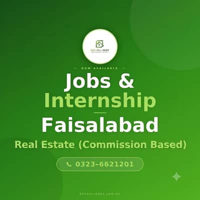  Real Estate Sales Executive / Internship – Faisalabad