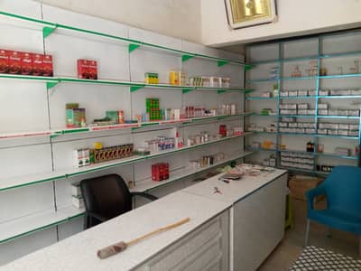Wall Racks . Counters.