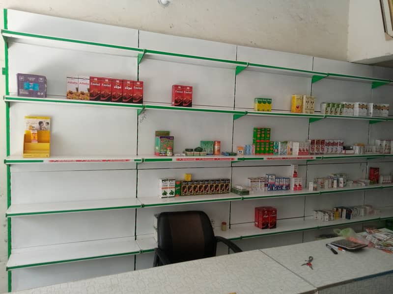 Wall Racks . Counters. 2