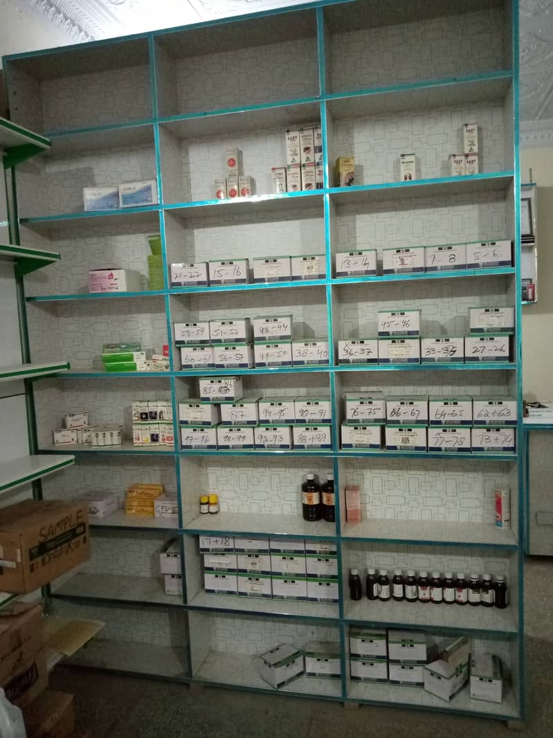 Wall Racks . Counters. 6