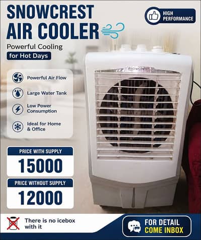 Snowcrest Air Cooler for Sale