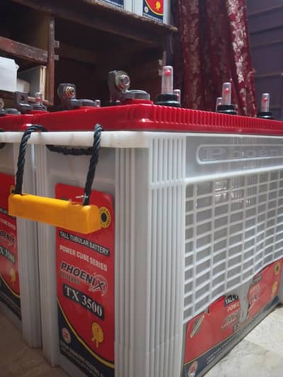 Phoenix TX 3500 Tall Tubular Batteries Good Condition