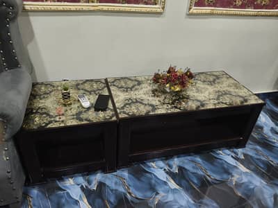 Sofa and tables