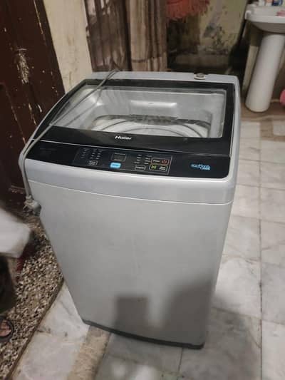 Haier Automatic Washing Machine + Dryer