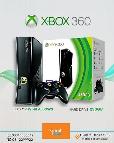 XBOX 360 | X BOX 360 Slim 250GB | 60 Games Installed | X BOX 360 S |