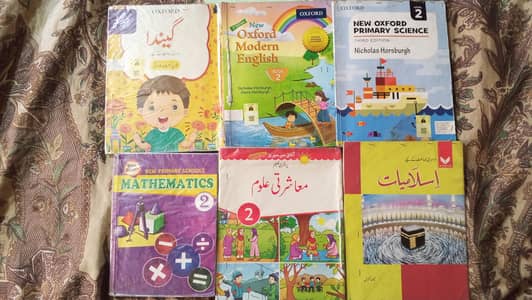 class 2,3,4 ki books available good condition