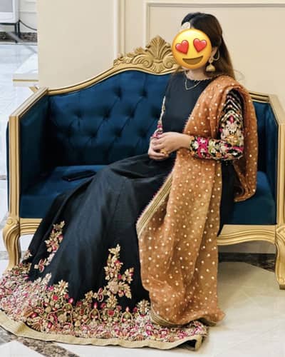 Black lehnga choli