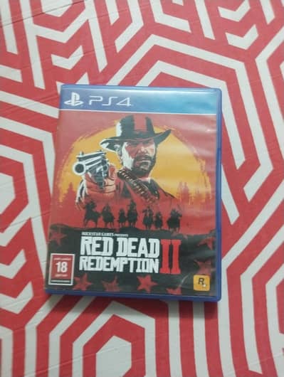 Ps4 cd red dead redemption 2 for sell in sialkot