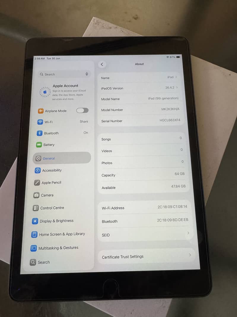 iPad 9 2