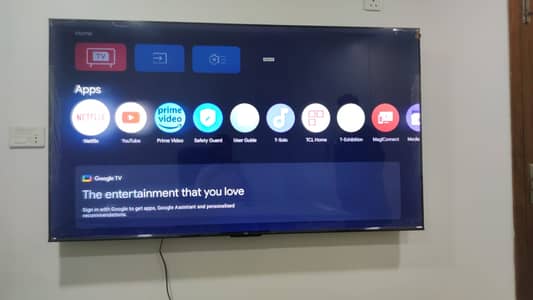 TCL LED Smart Google TV 75 inches
