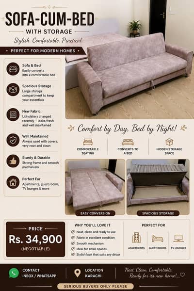 Sofa cum Bed