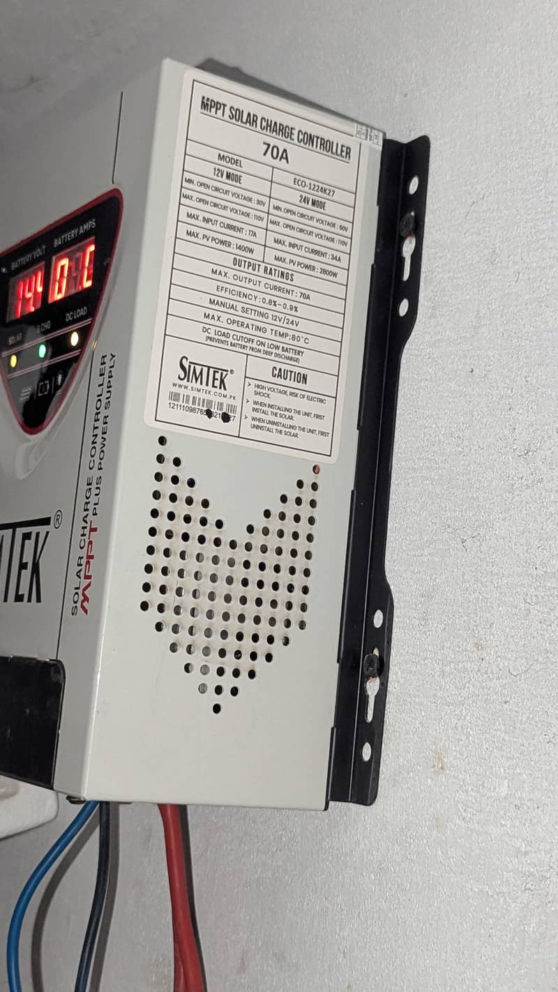 simtek MPPT DC king model 1